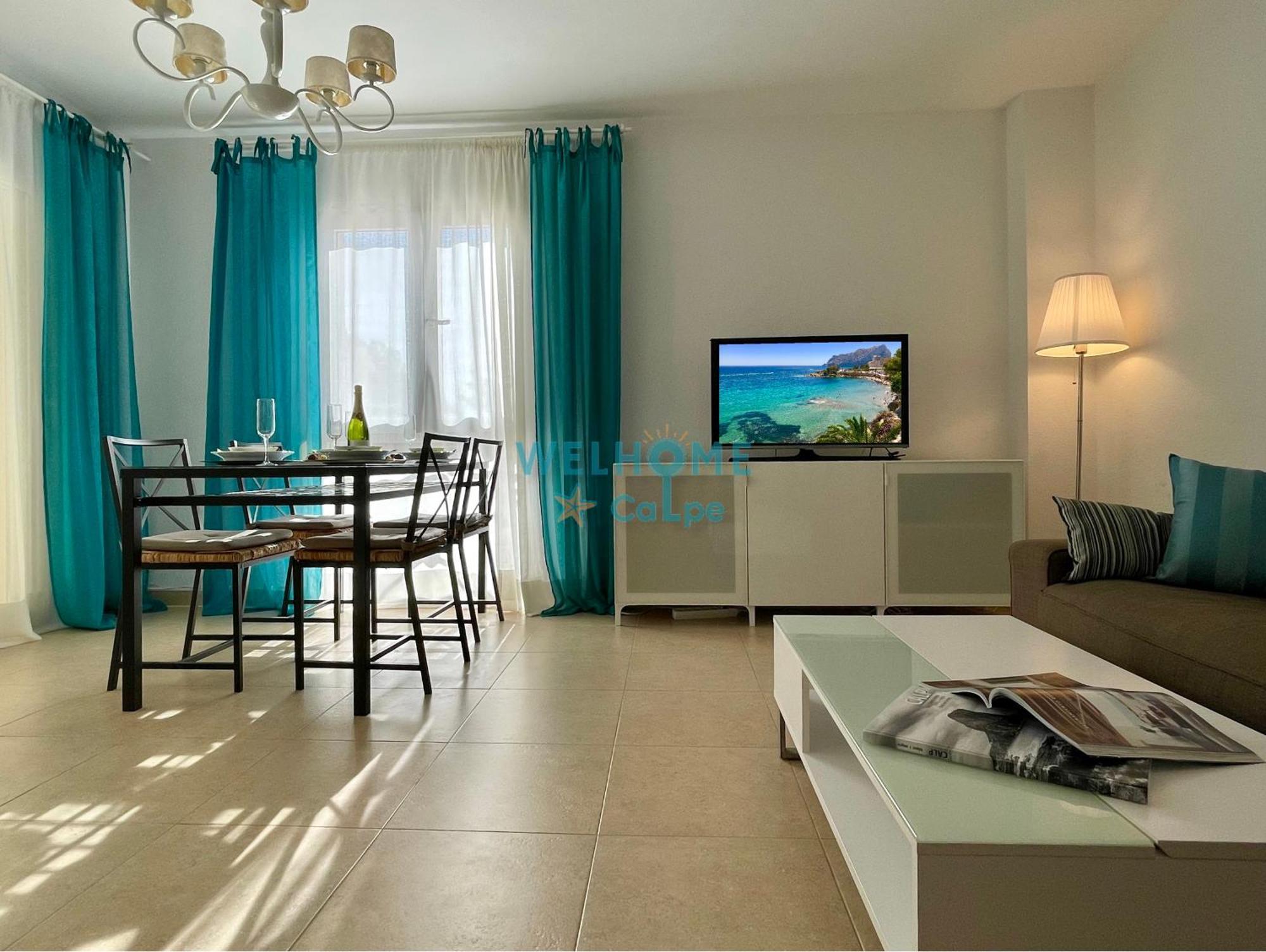 Manzana Bonito Y Comodo Apartamento Con Piscina Calpe Exterior photo