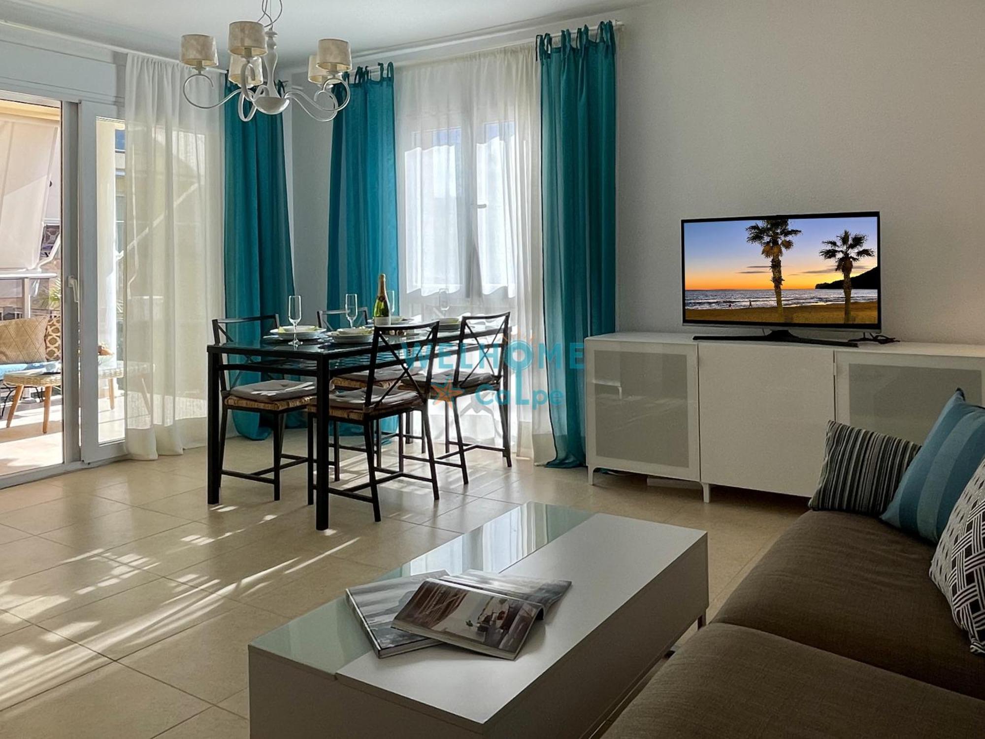 Manzana Bonito Y Comodo Apartamento Con Piscina Calpe Exterior photo