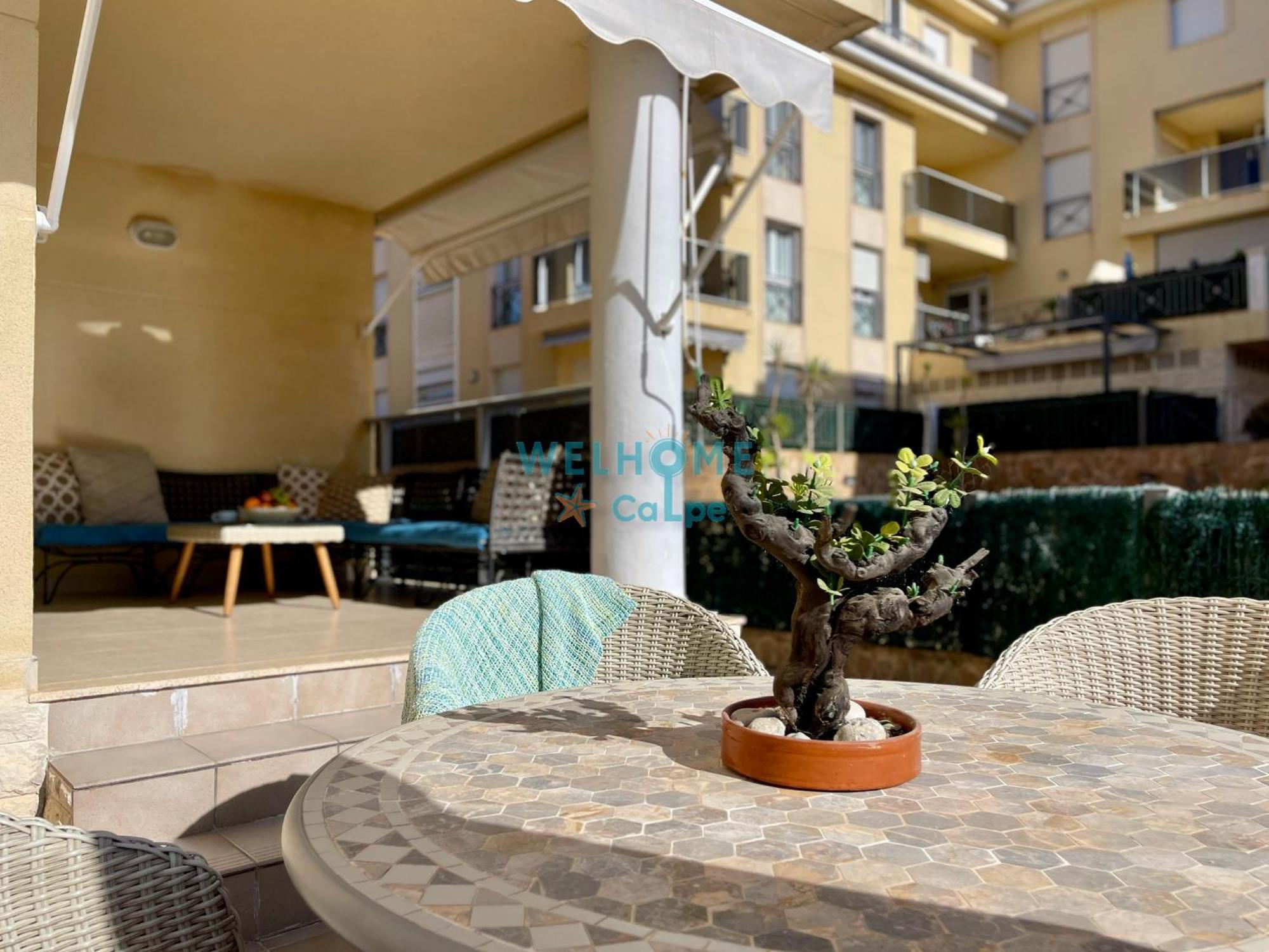 Manzana Bonito Y Comodo Apartamento Con Piscina Calpe Exterior photo