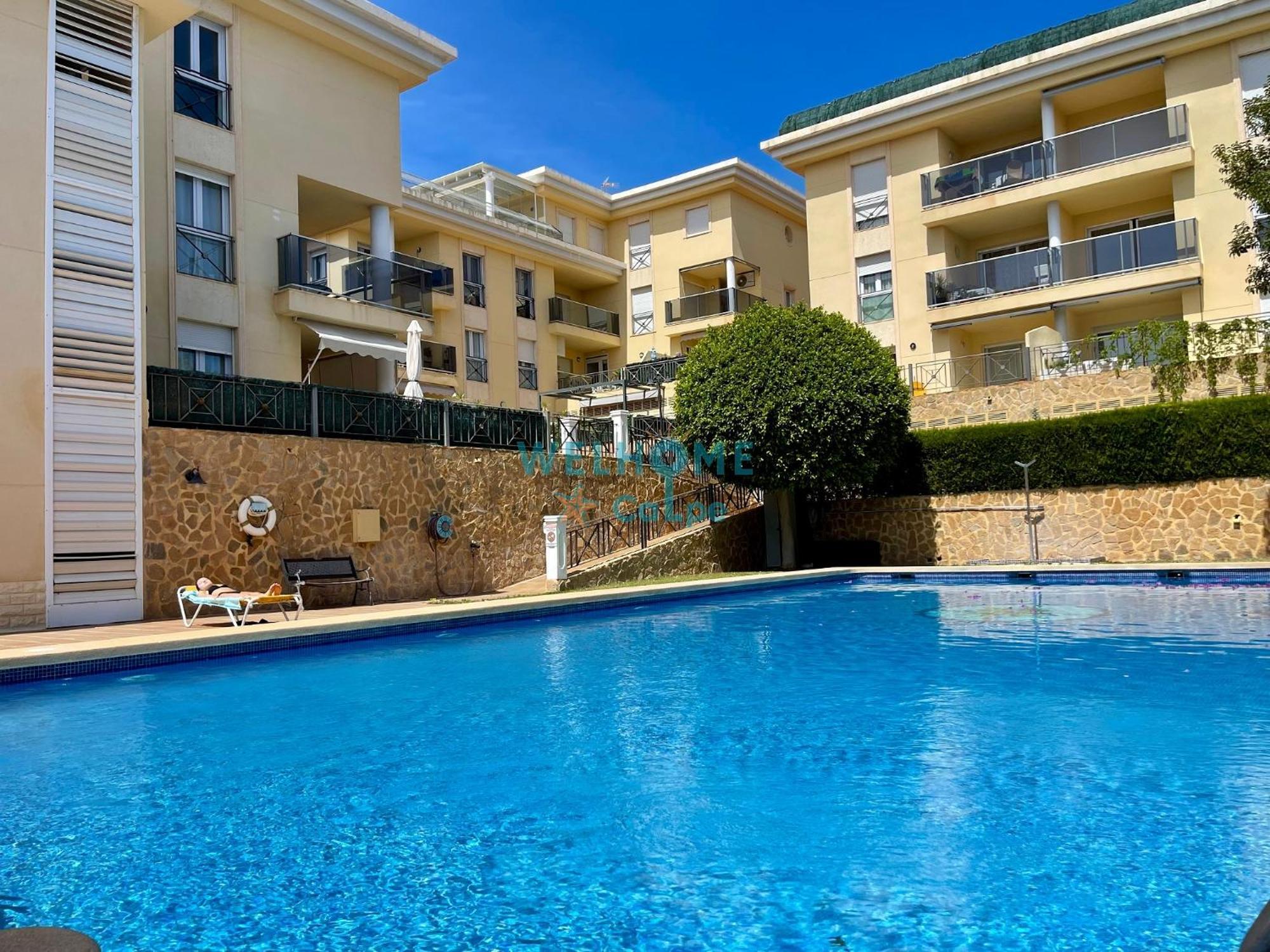 Manzana Bonito Y Comodo Apartamento Con Piscina Calpe Exterior photo