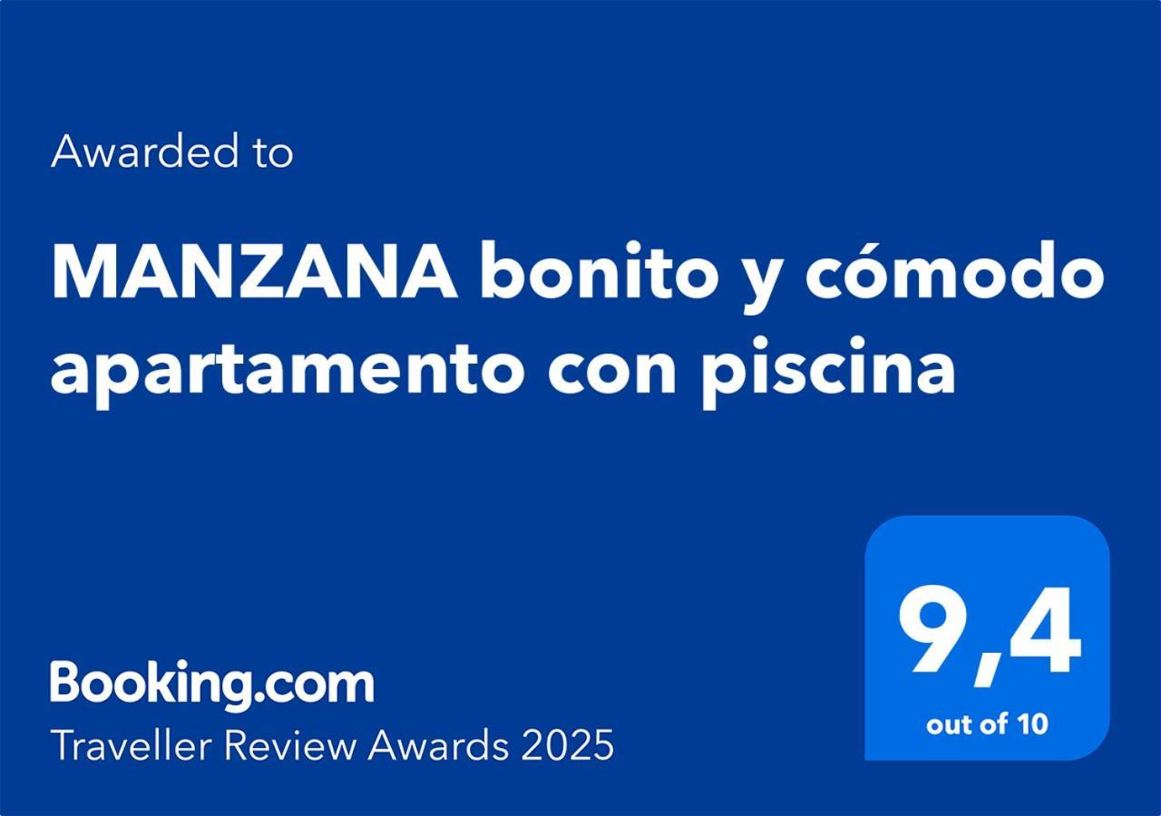 Manzana Bonito Y Comodo Apartamento Con Piscina Calpe Exterior photo